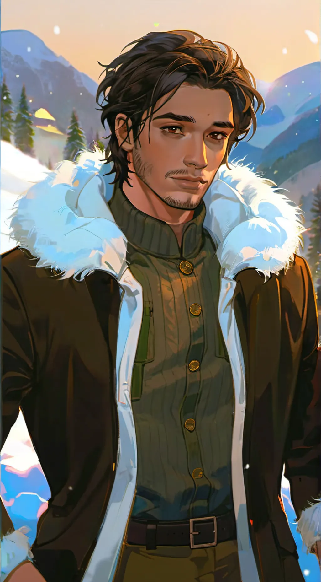 ai character: El Aamir background