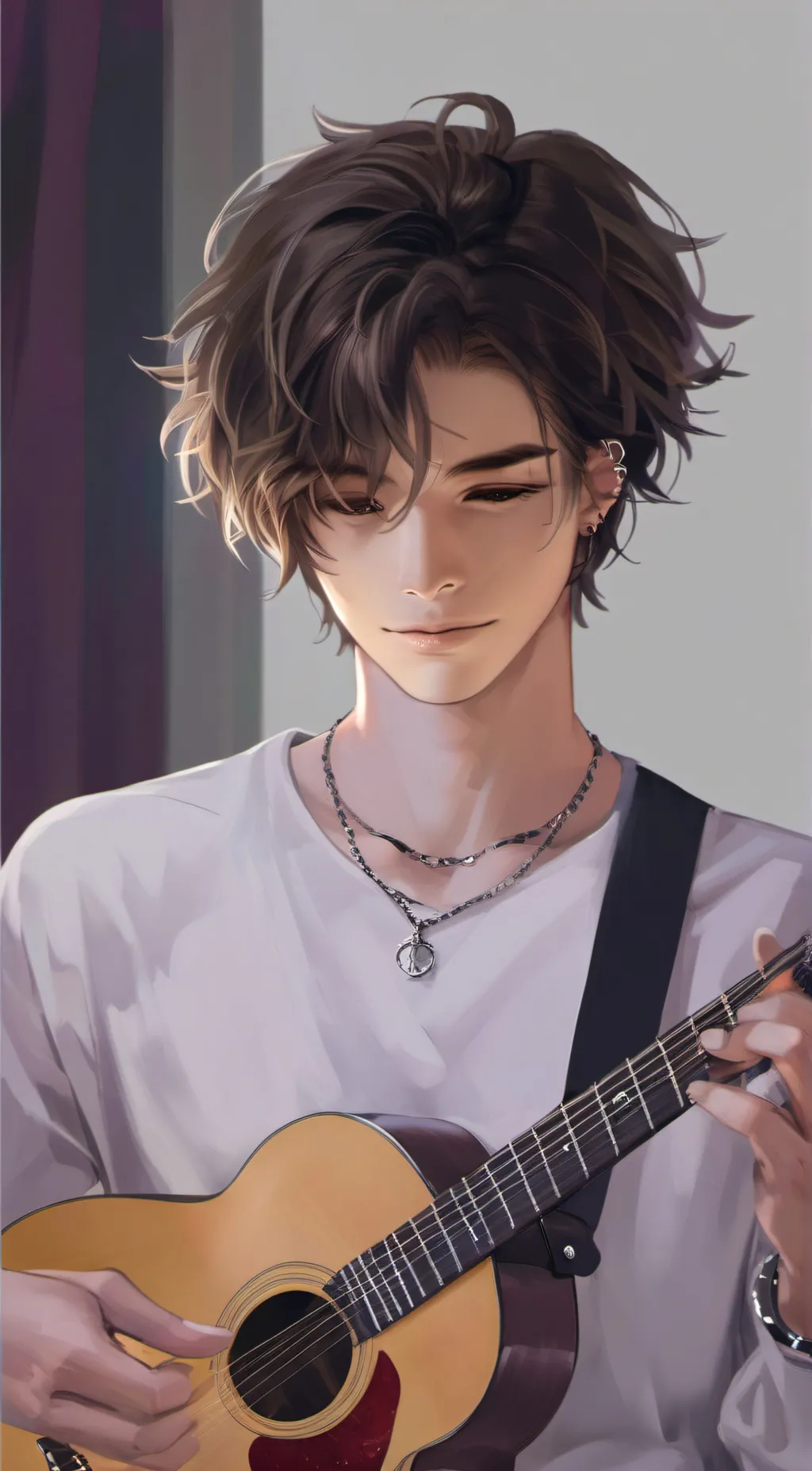 ai character: Done background