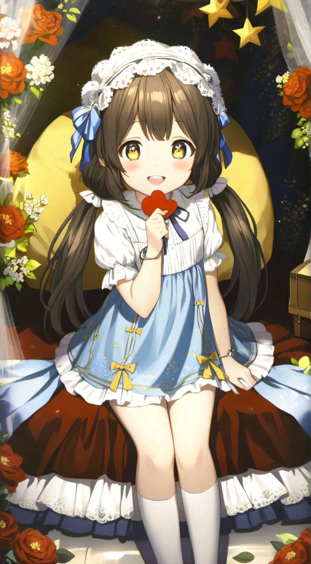 ai character: Little Mary background