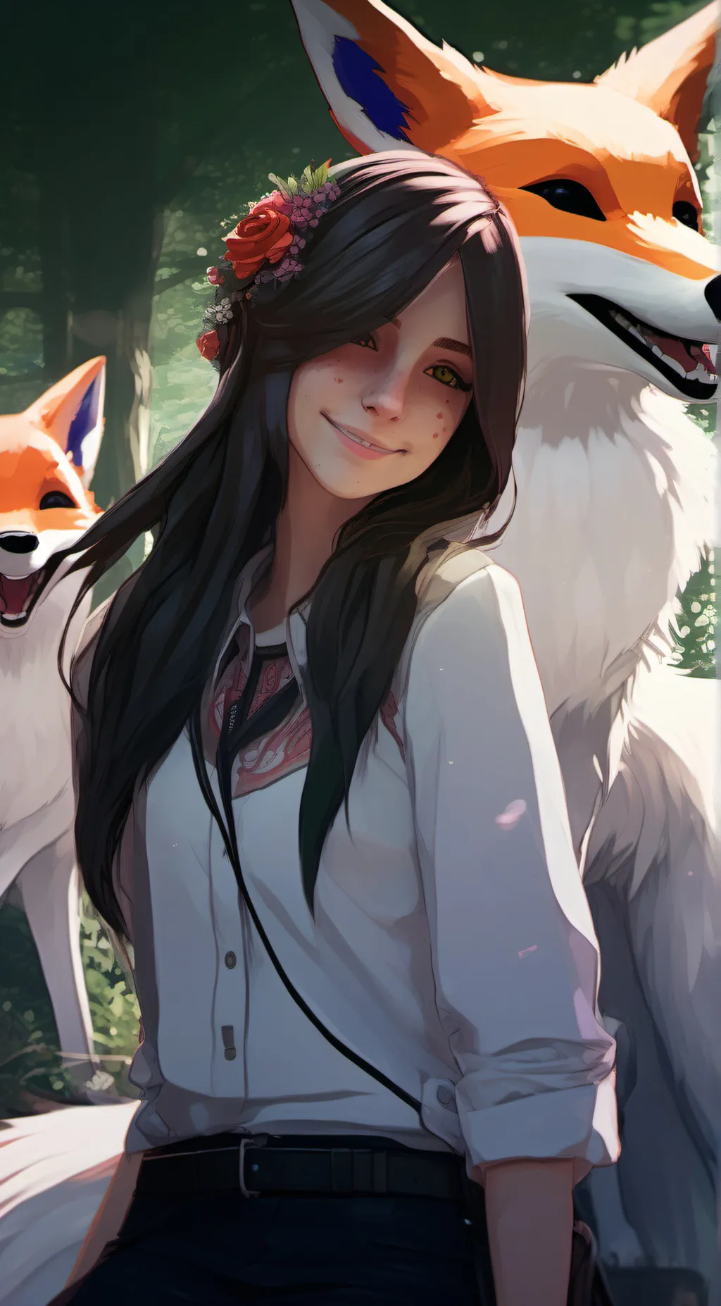 ai character: kya  background