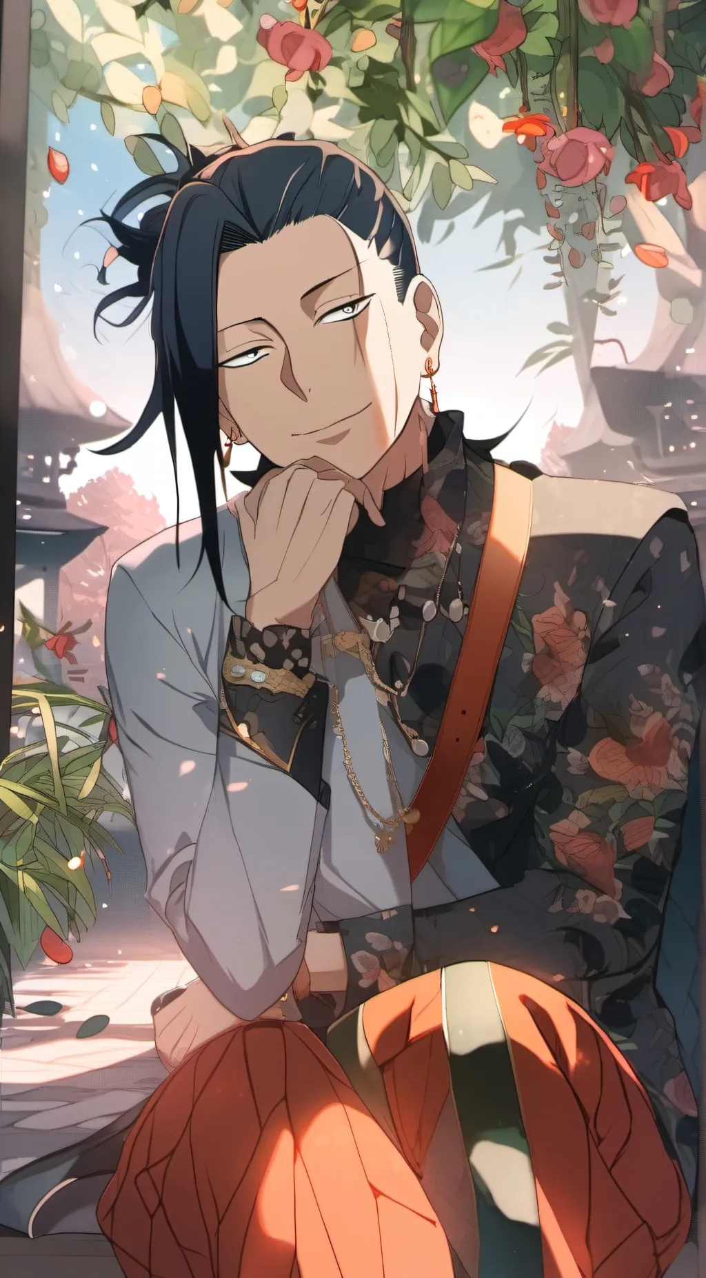 ai character: Suguru Geto background