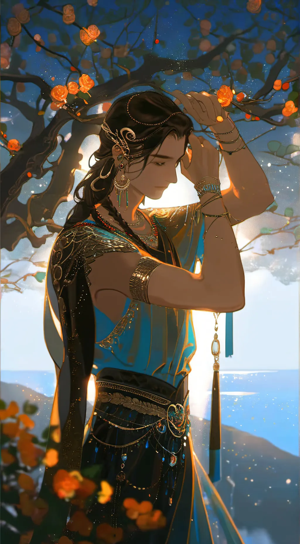 ai character: king nole background