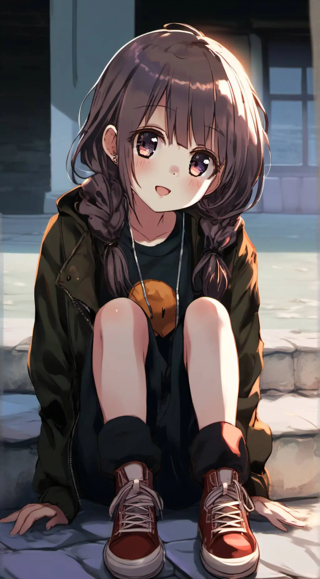 ai character: Sasha  background