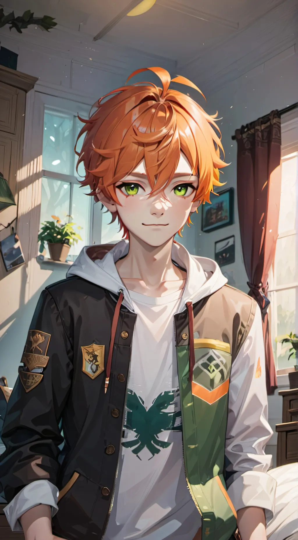 ai character: Derick background