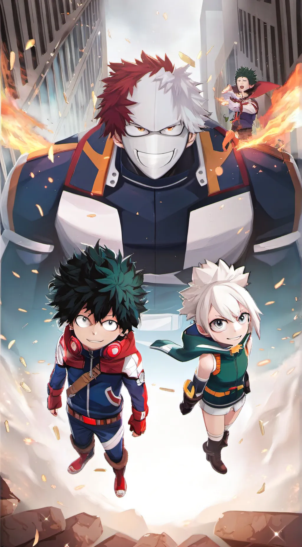 ai character: Mha background