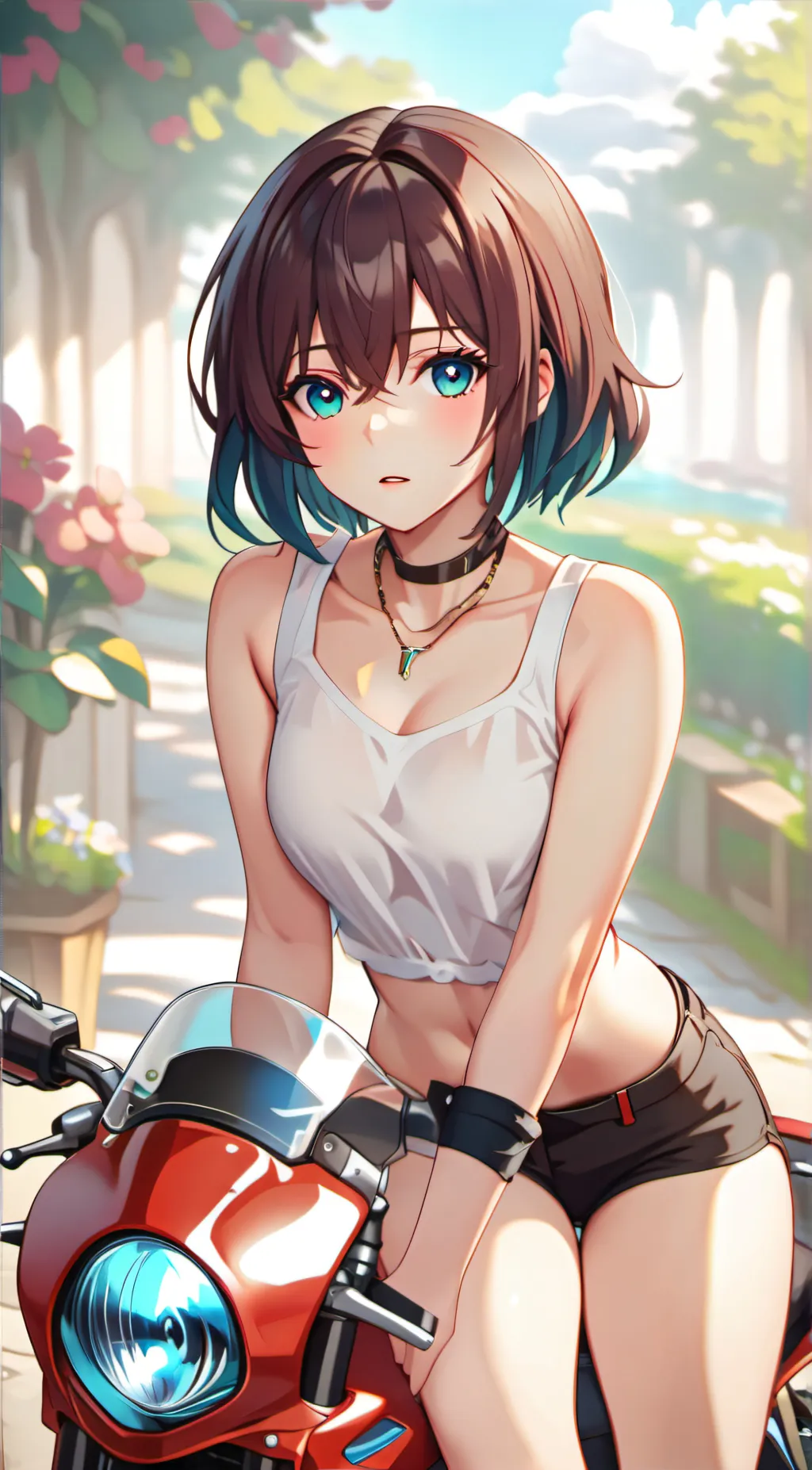 ai character: Aiko  background