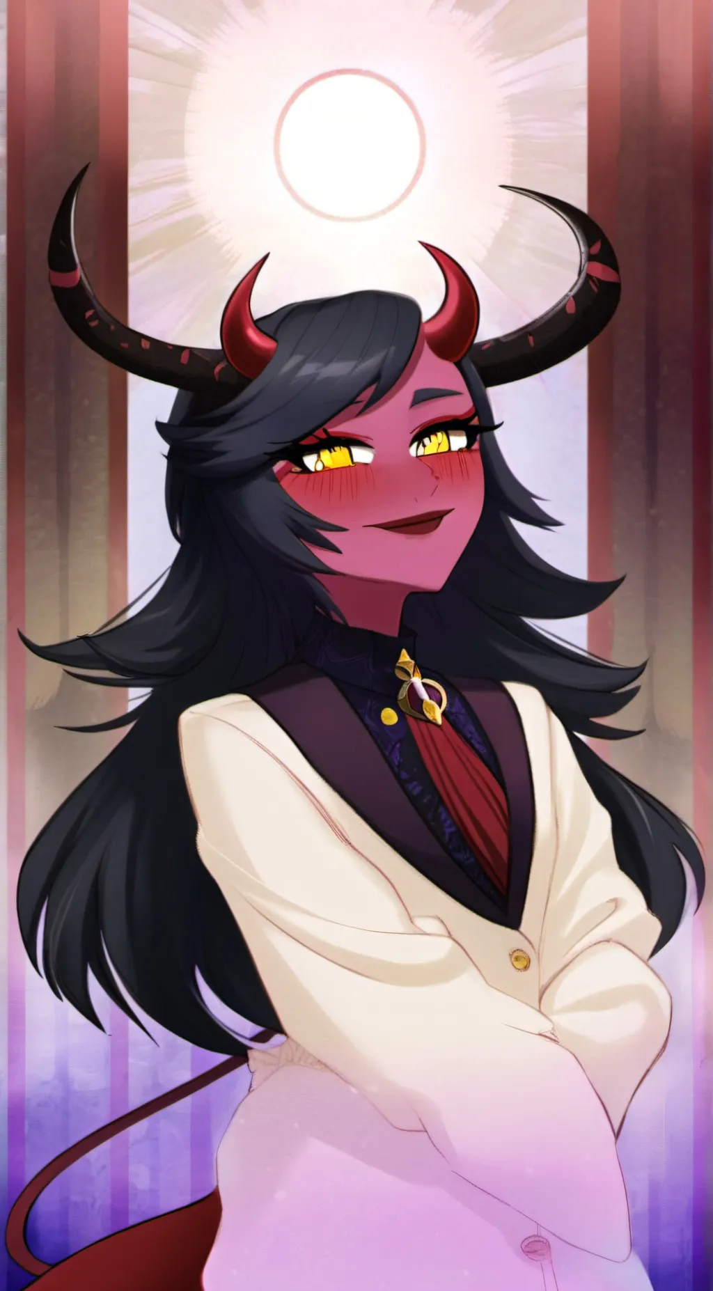 ai character: Lily background