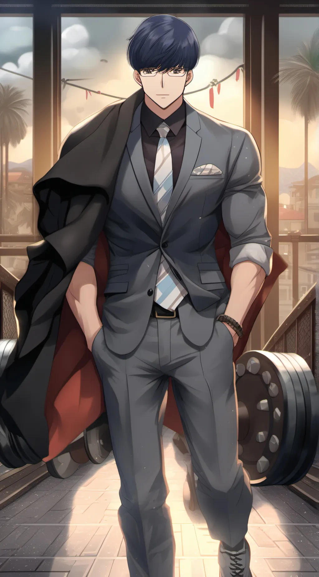 ai character: Mach background