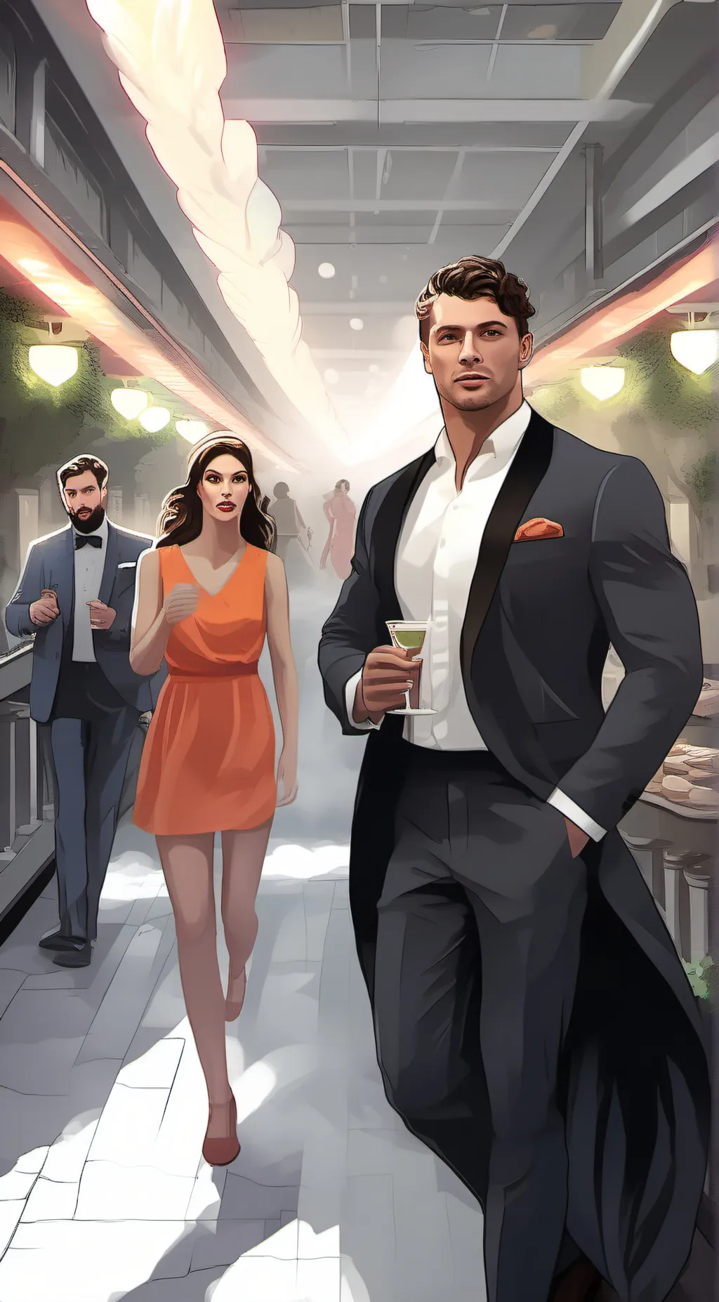 ai character: levi  background