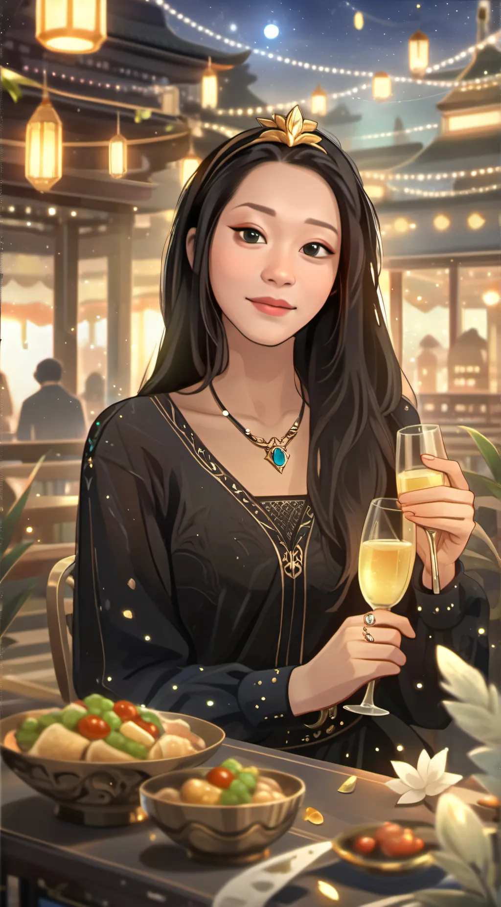 ai character: Juniper Lust background