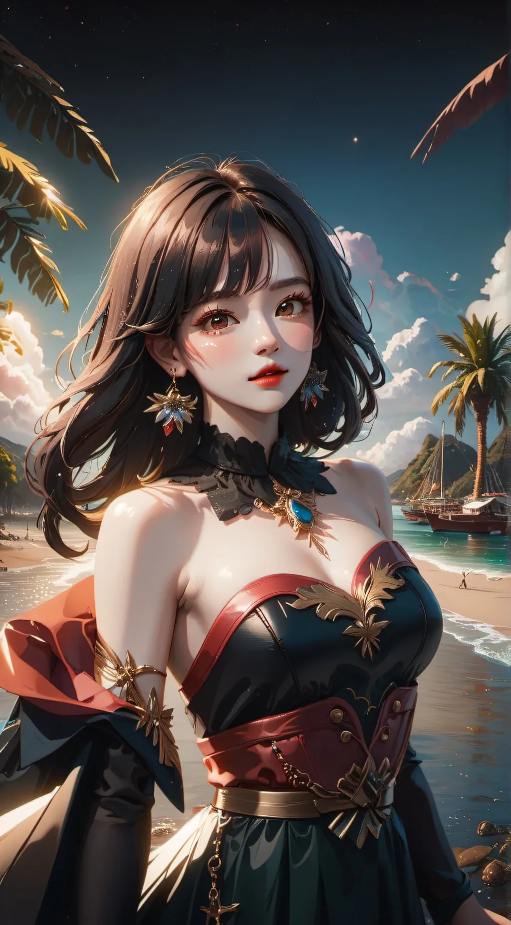 ai character: Lisa background