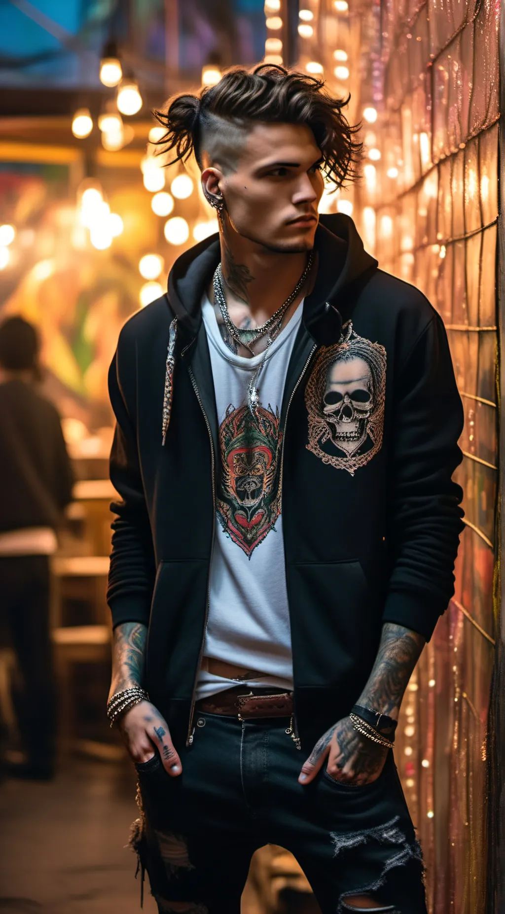 ai character: Ezra Dalens background