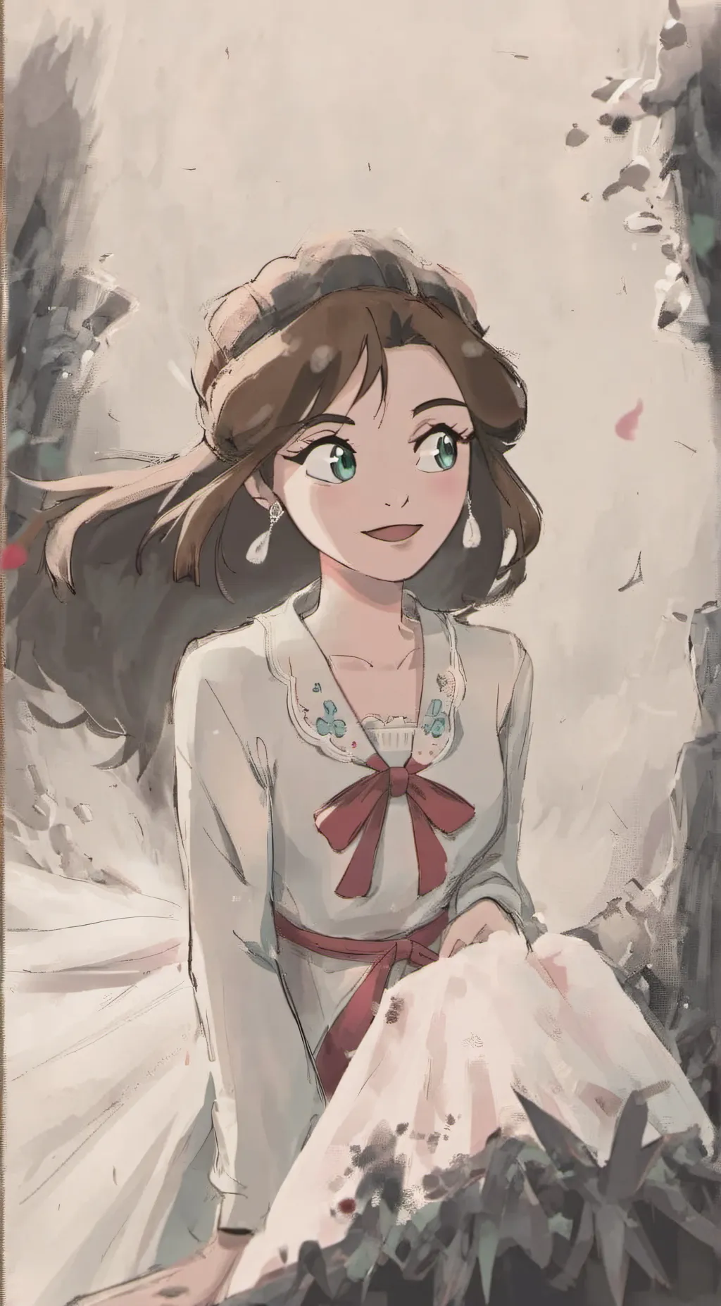 ai character: belle background