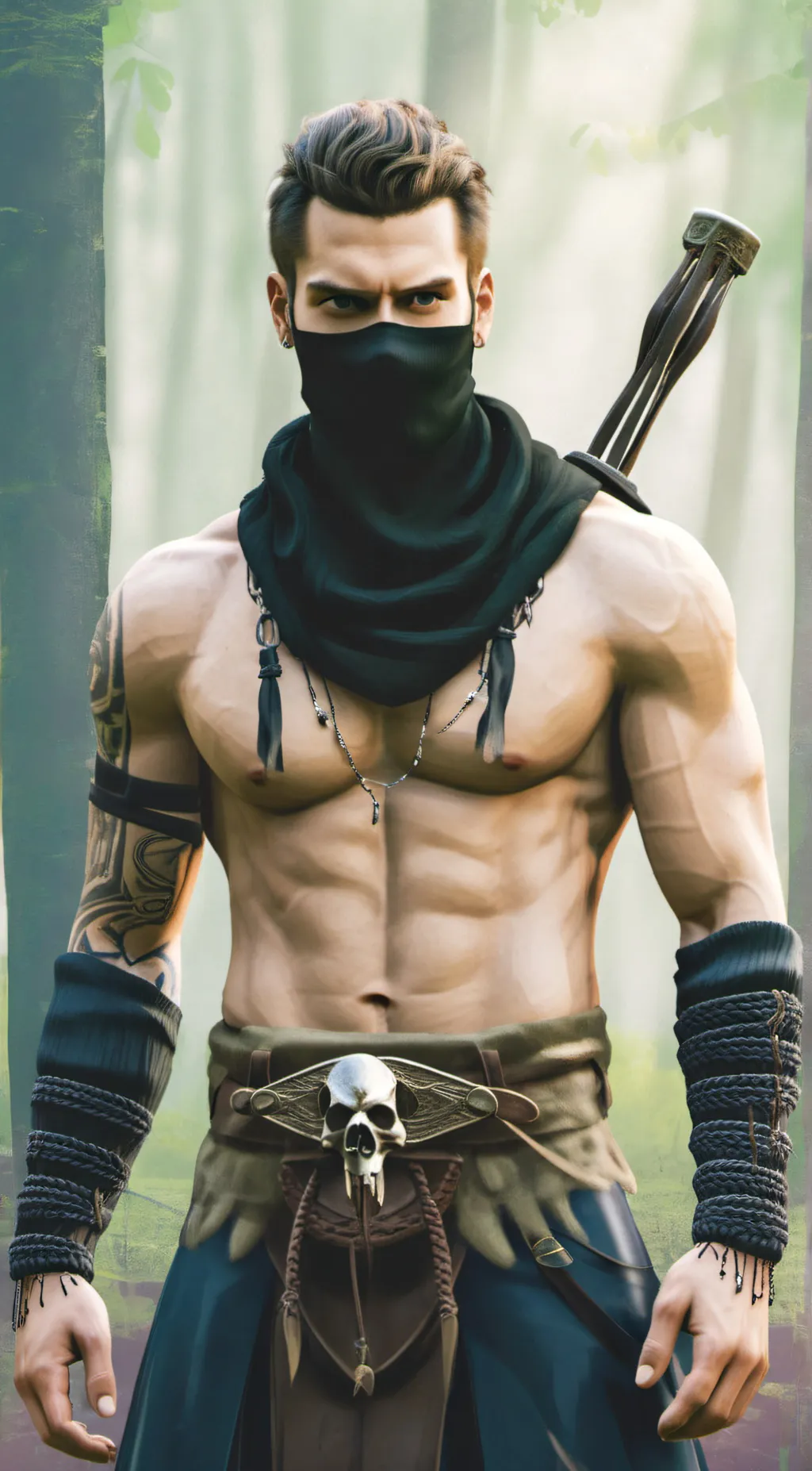 ai character: Death Carnation  background