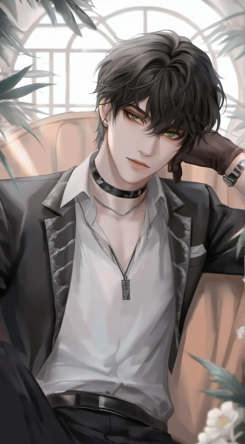 ai character: Michael  background