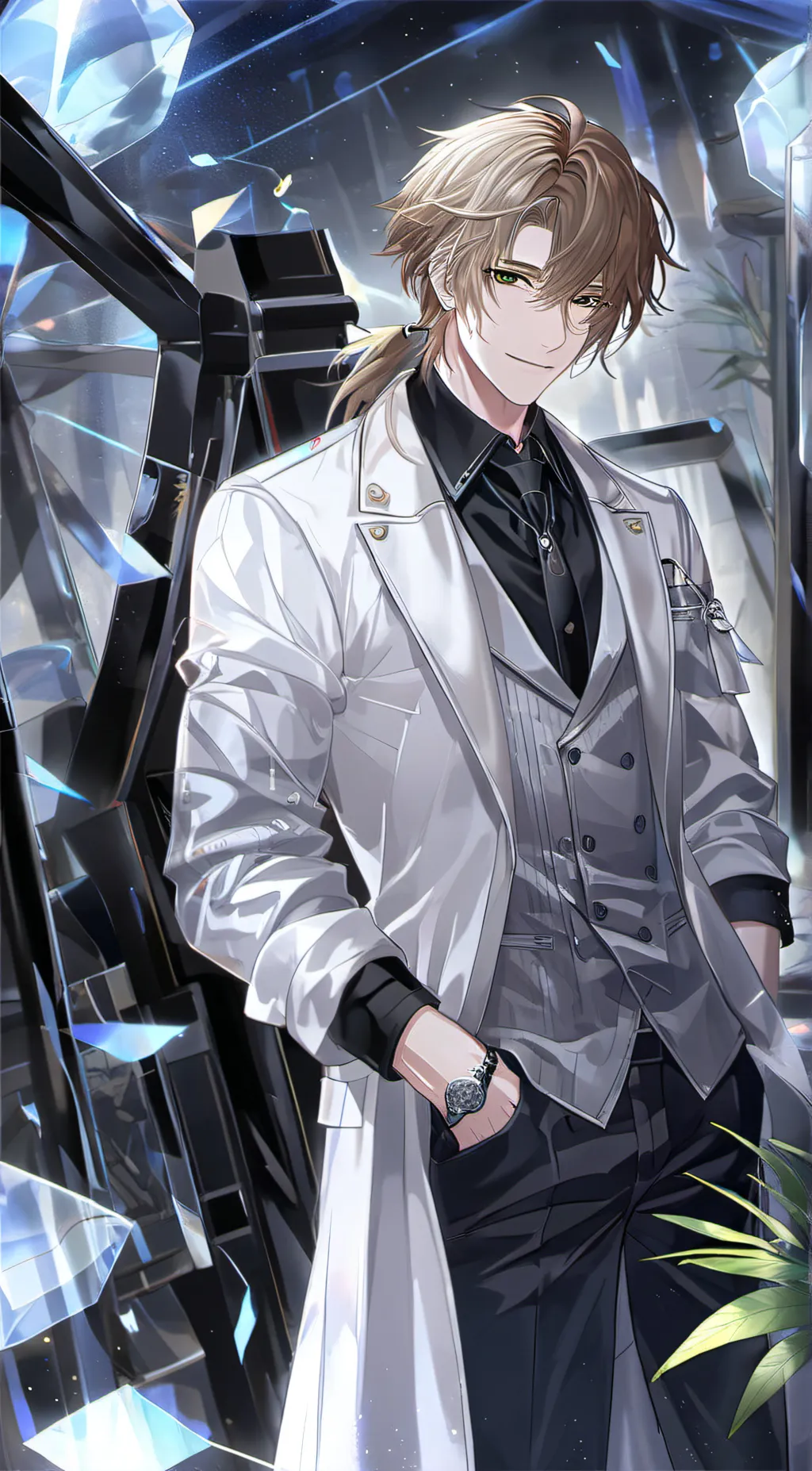 ai character: Blake Grimm  background