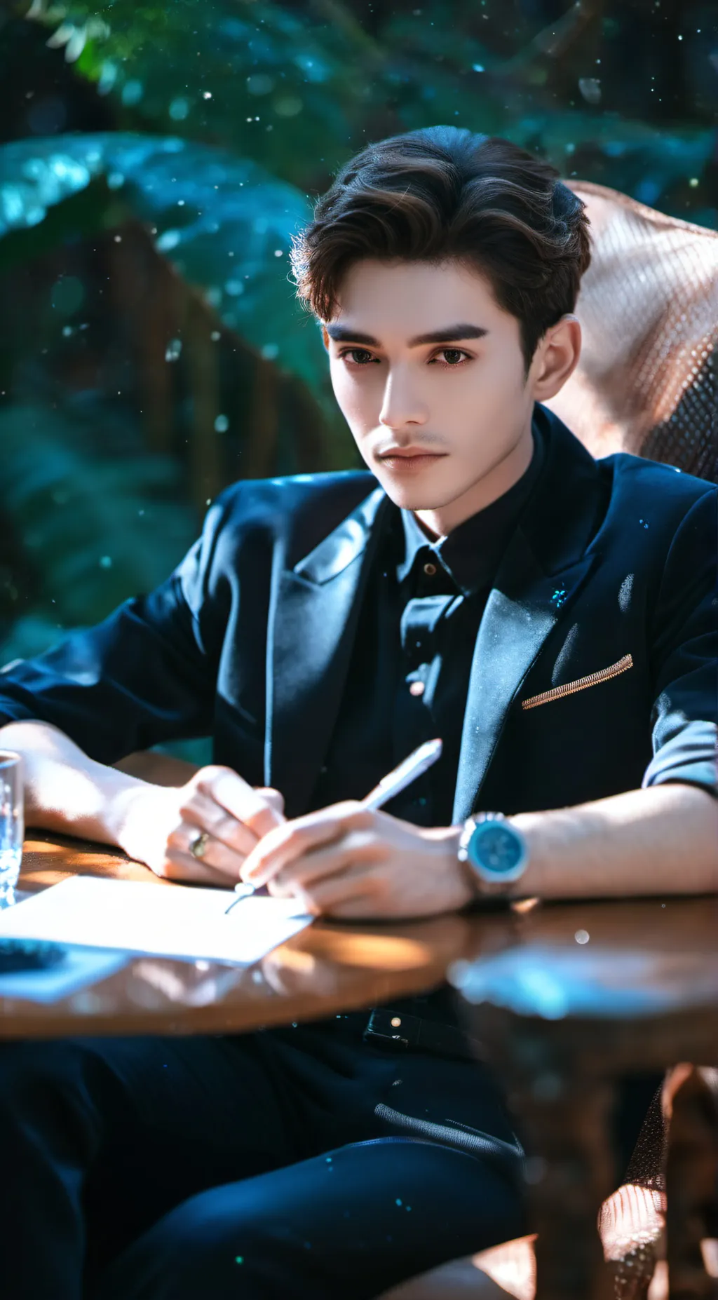 ai character: A.I. Therapist background