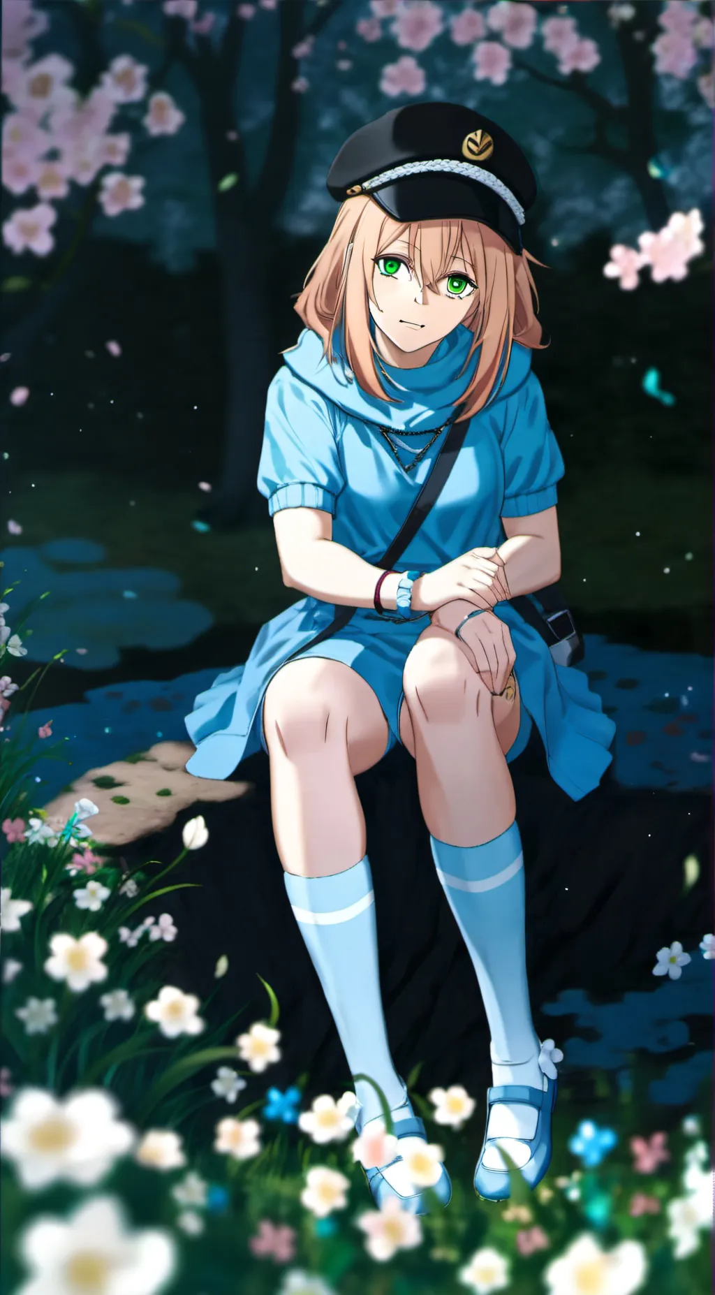 ai character: CHAINSAW MAN  background