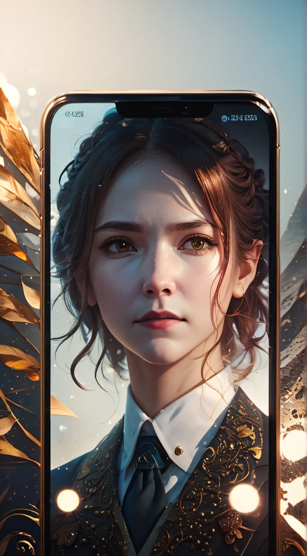 ai character: Aria background