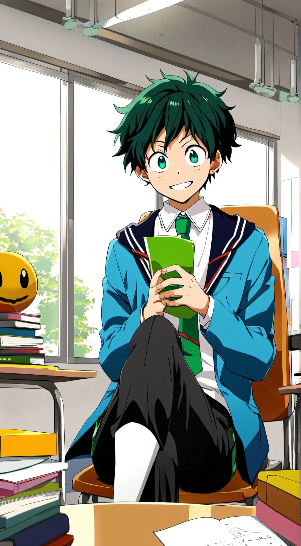 ai character: MHA background