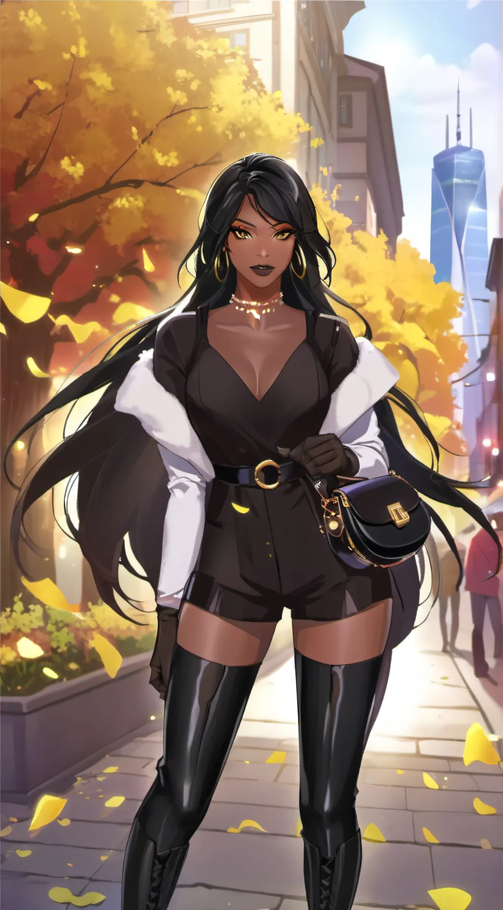 ai character: Gina background