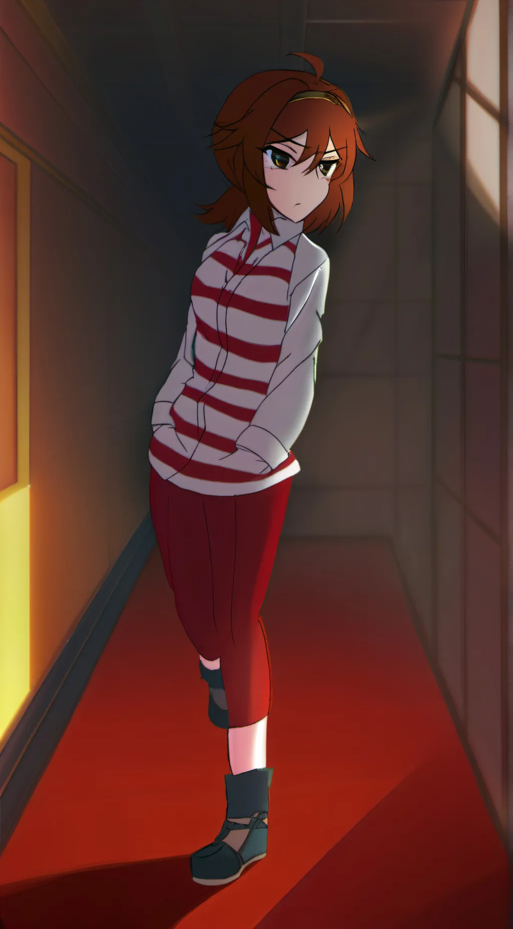 ai character: Annabelle  background