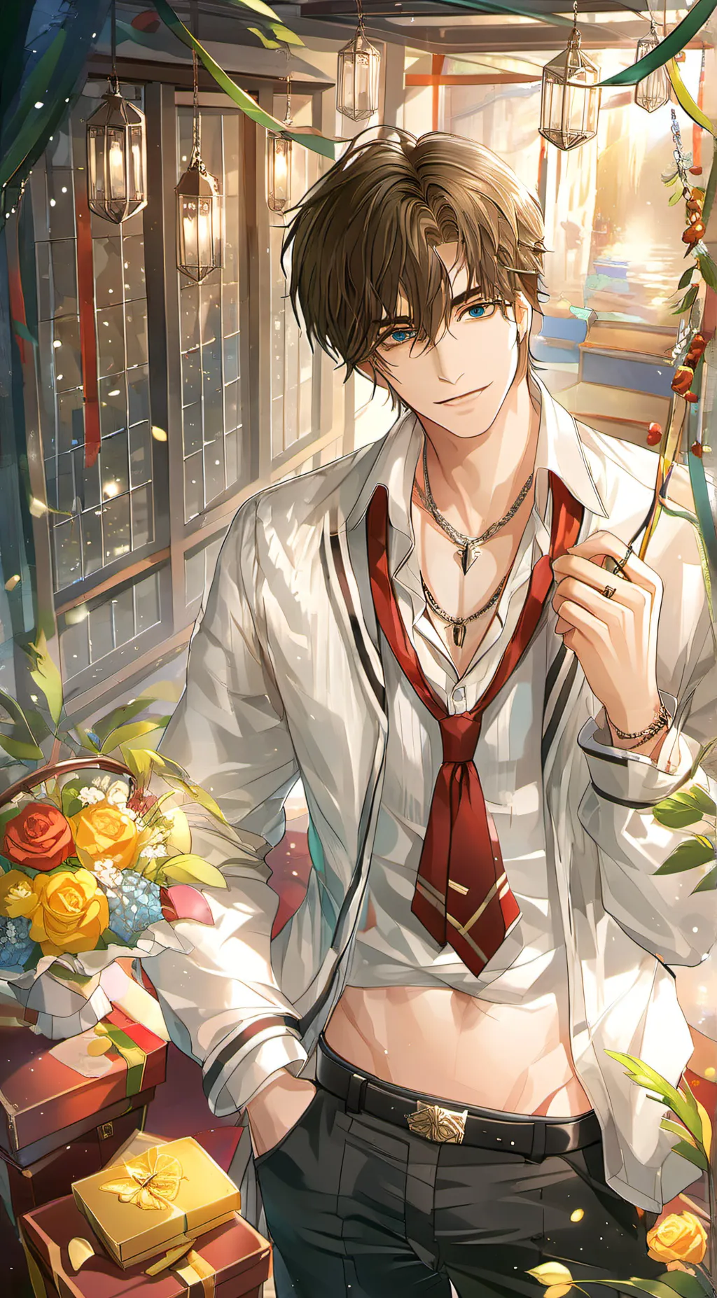 ai character: Harry potter background