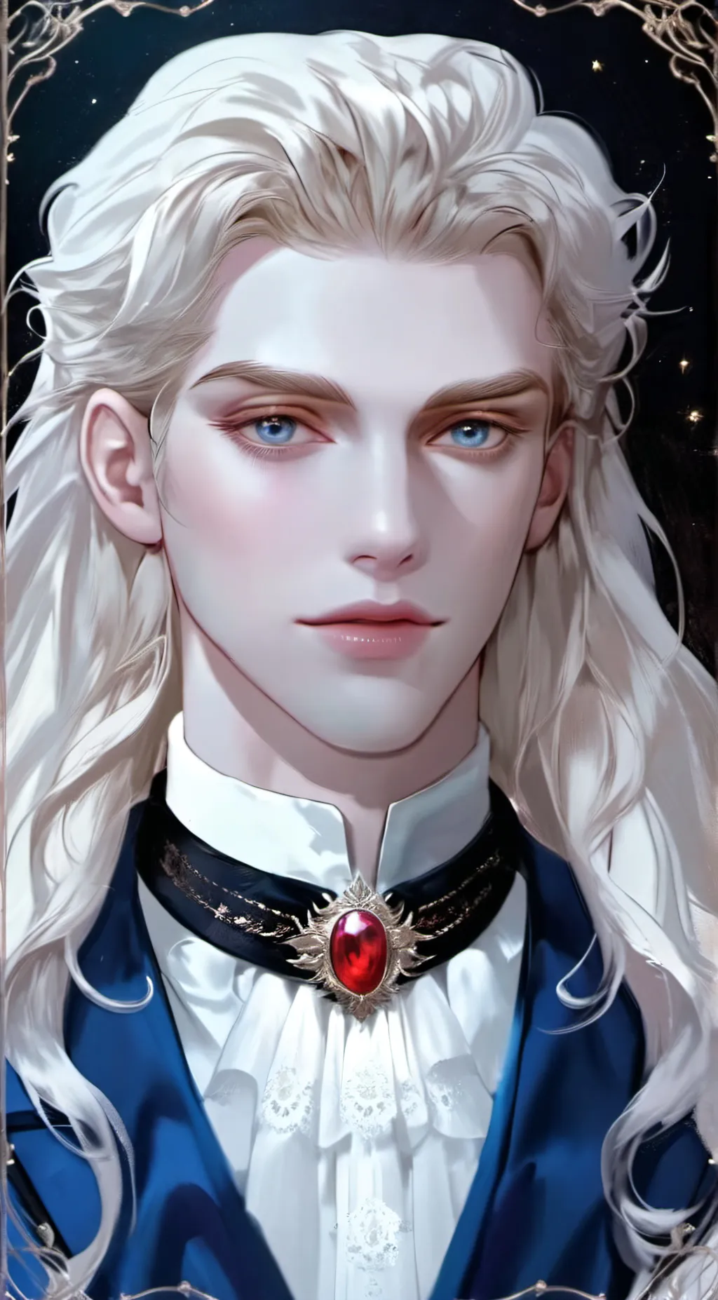 ai character: Lucas von luthen  background