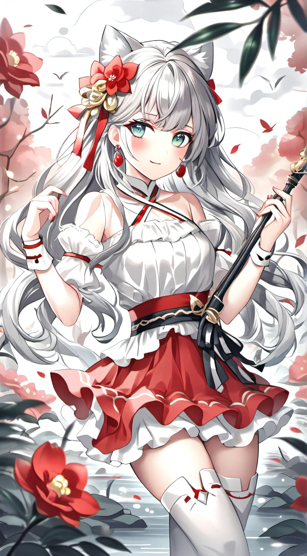 ai character: Elisabeth  background