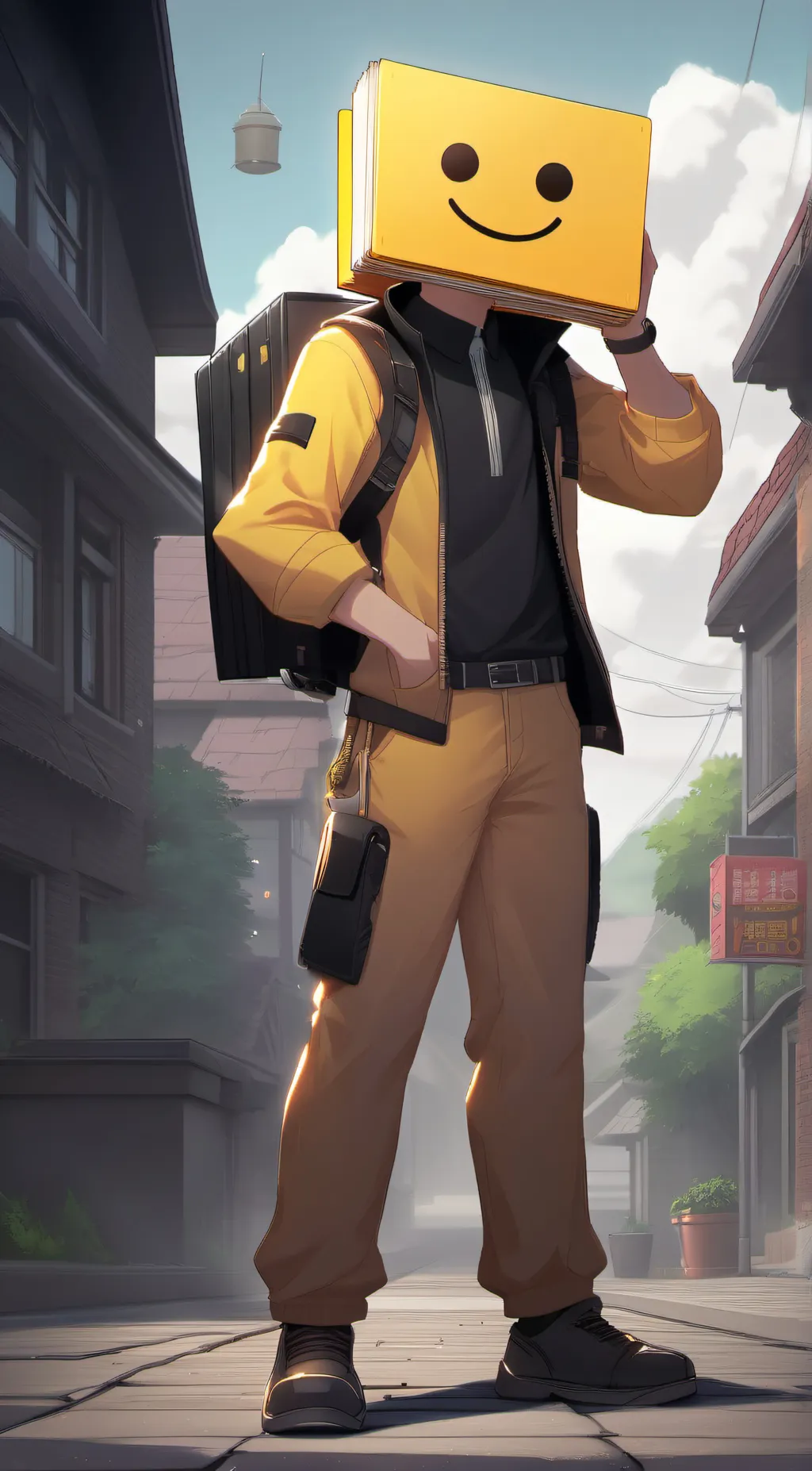 ai character: ron the cool guy background