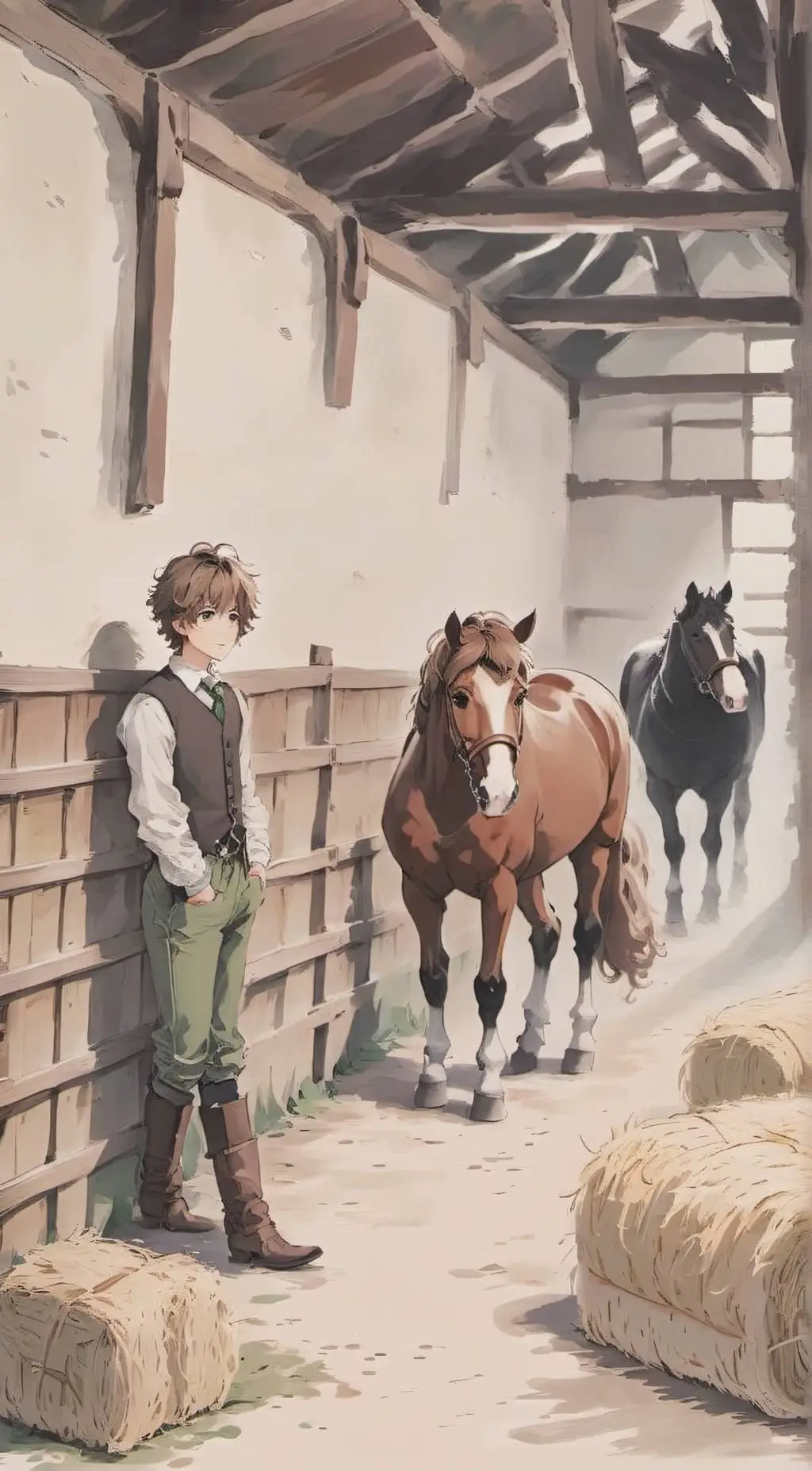 ai character: Toby background