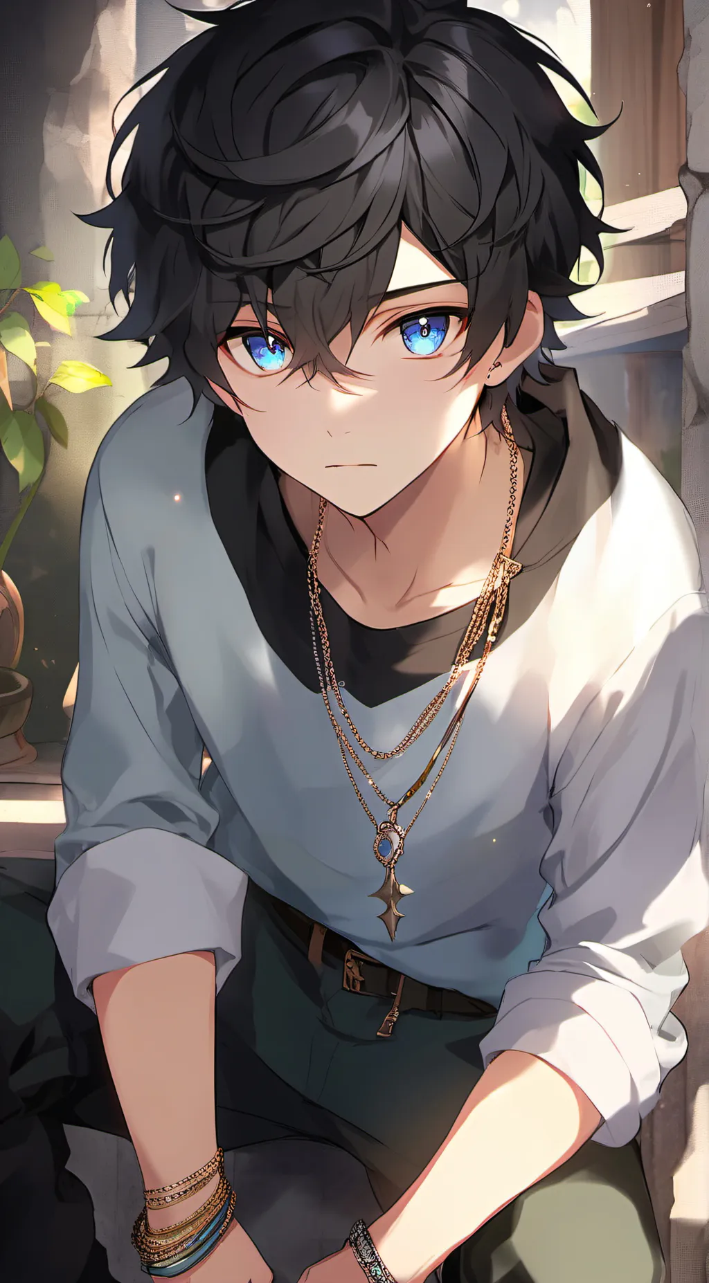 ai character: kaison  background