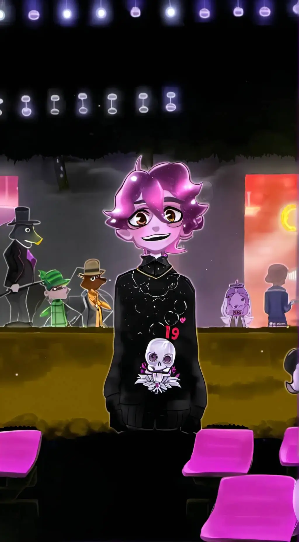 ai character: Jellybean(Punk) background