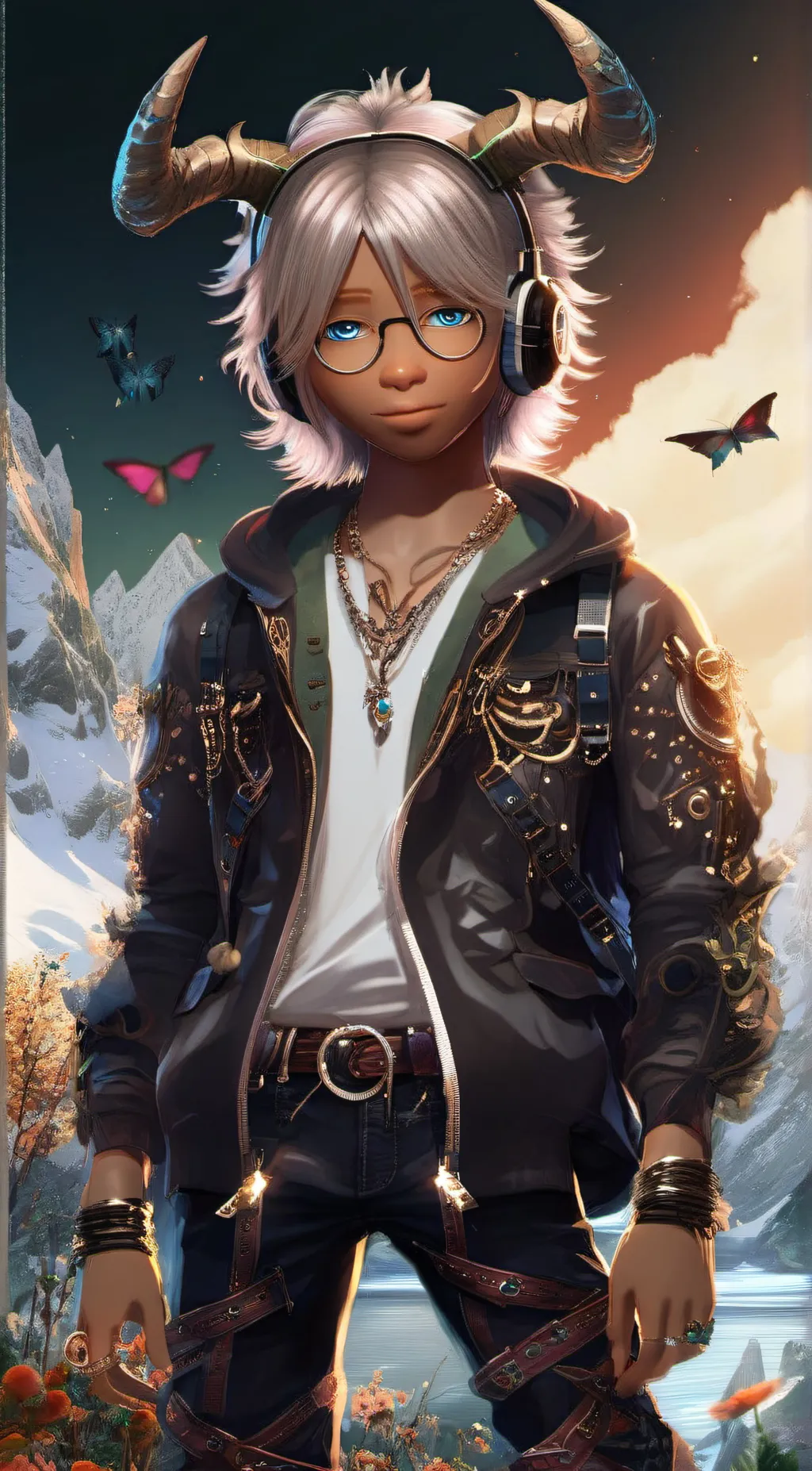 ai character:  max  background