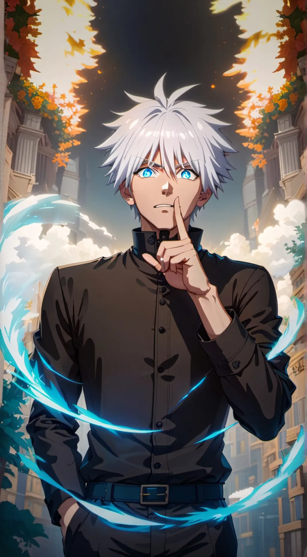 ai character: Gojo background