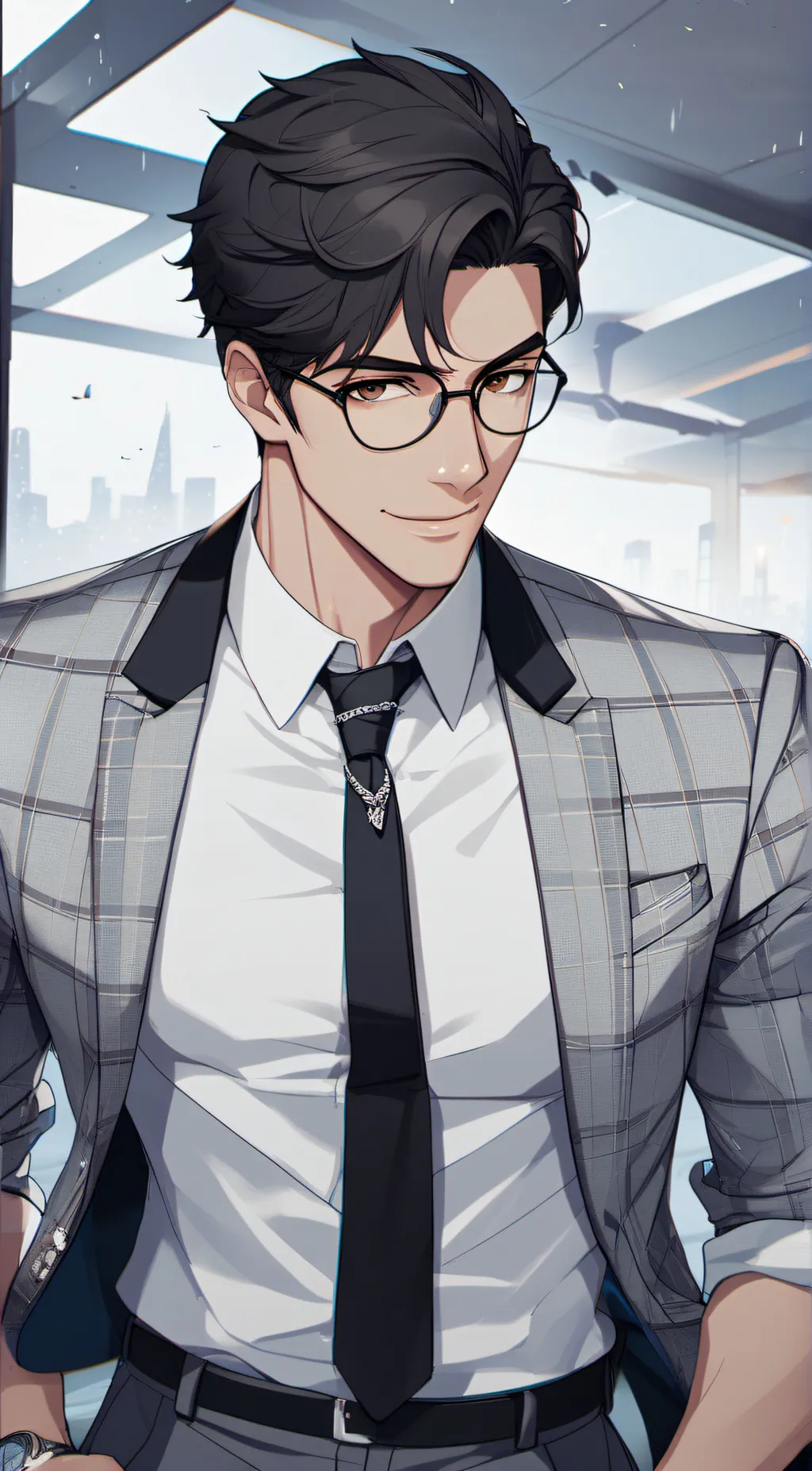 ai character: Adam background