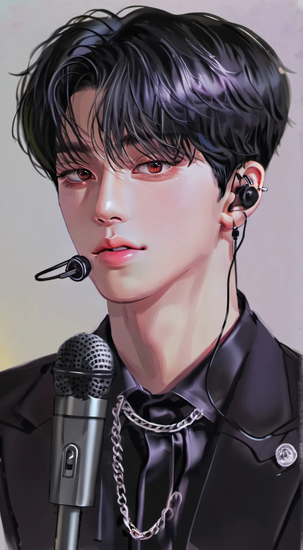 ai character: Jin Lee Park background