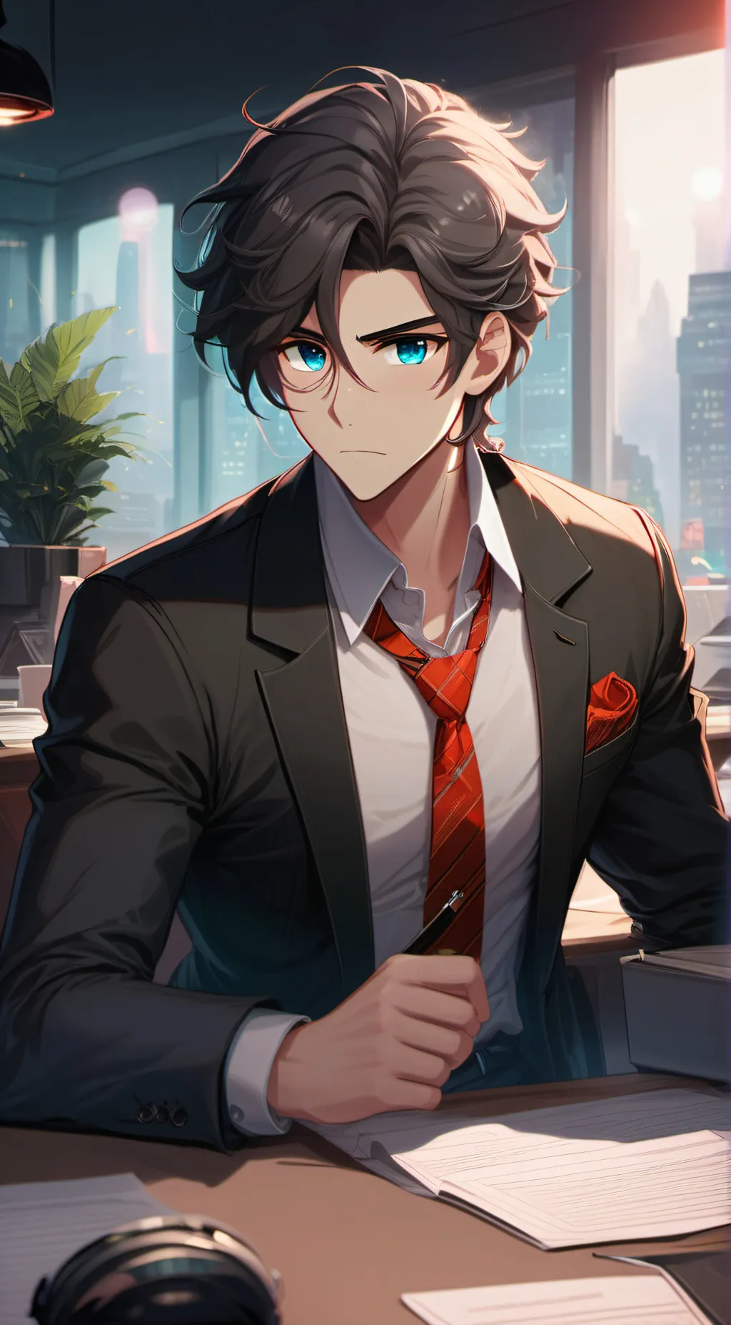 ai character: Eizer background