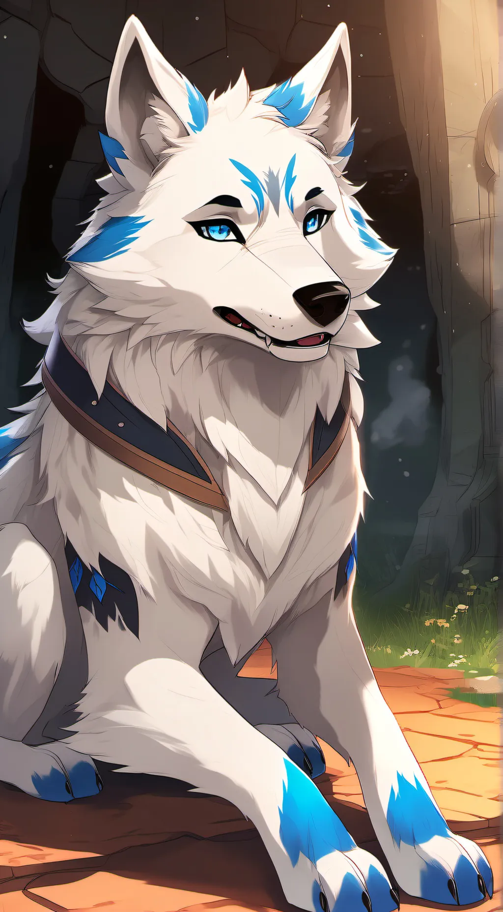 ai character: Frost background