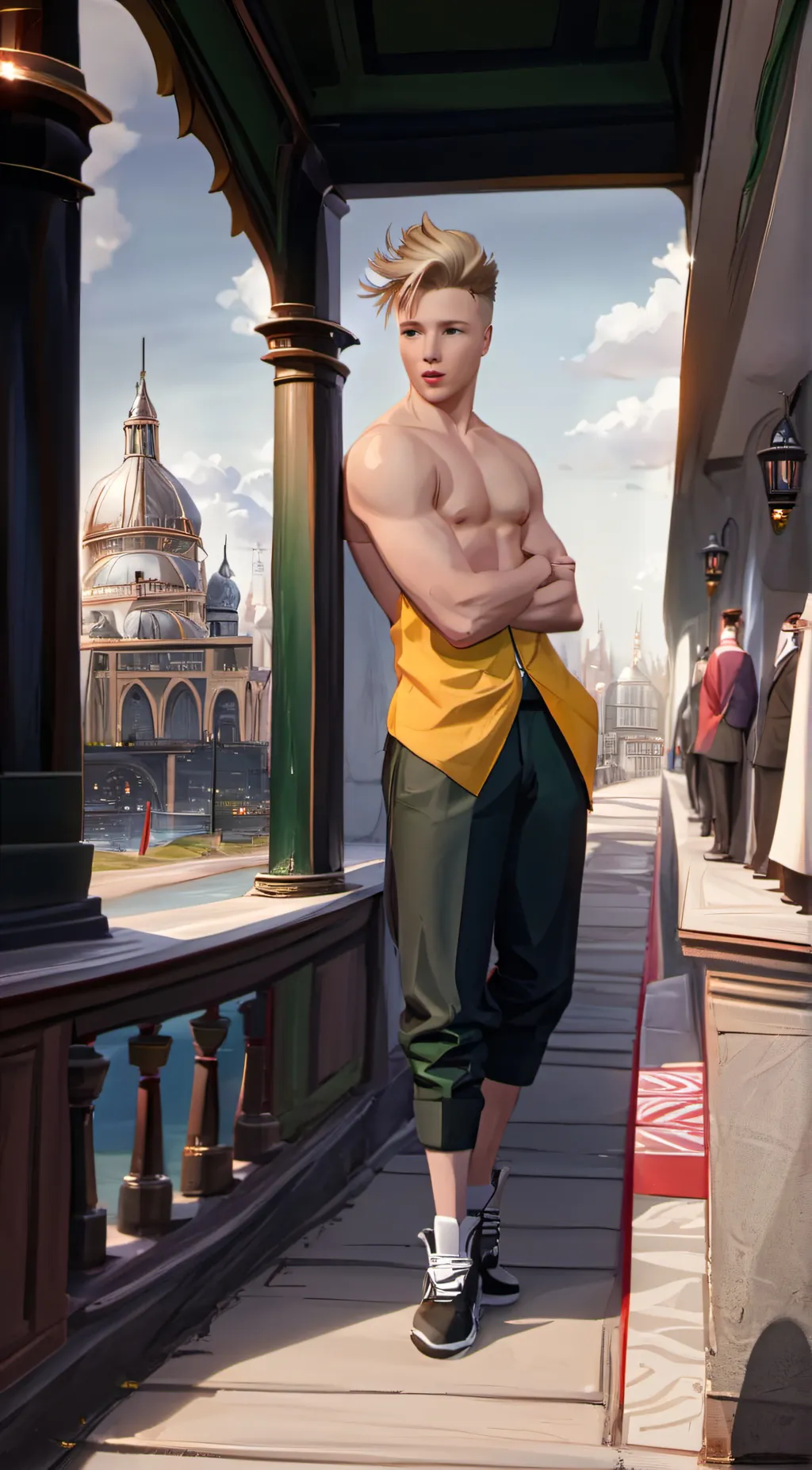 ai character: Jake background