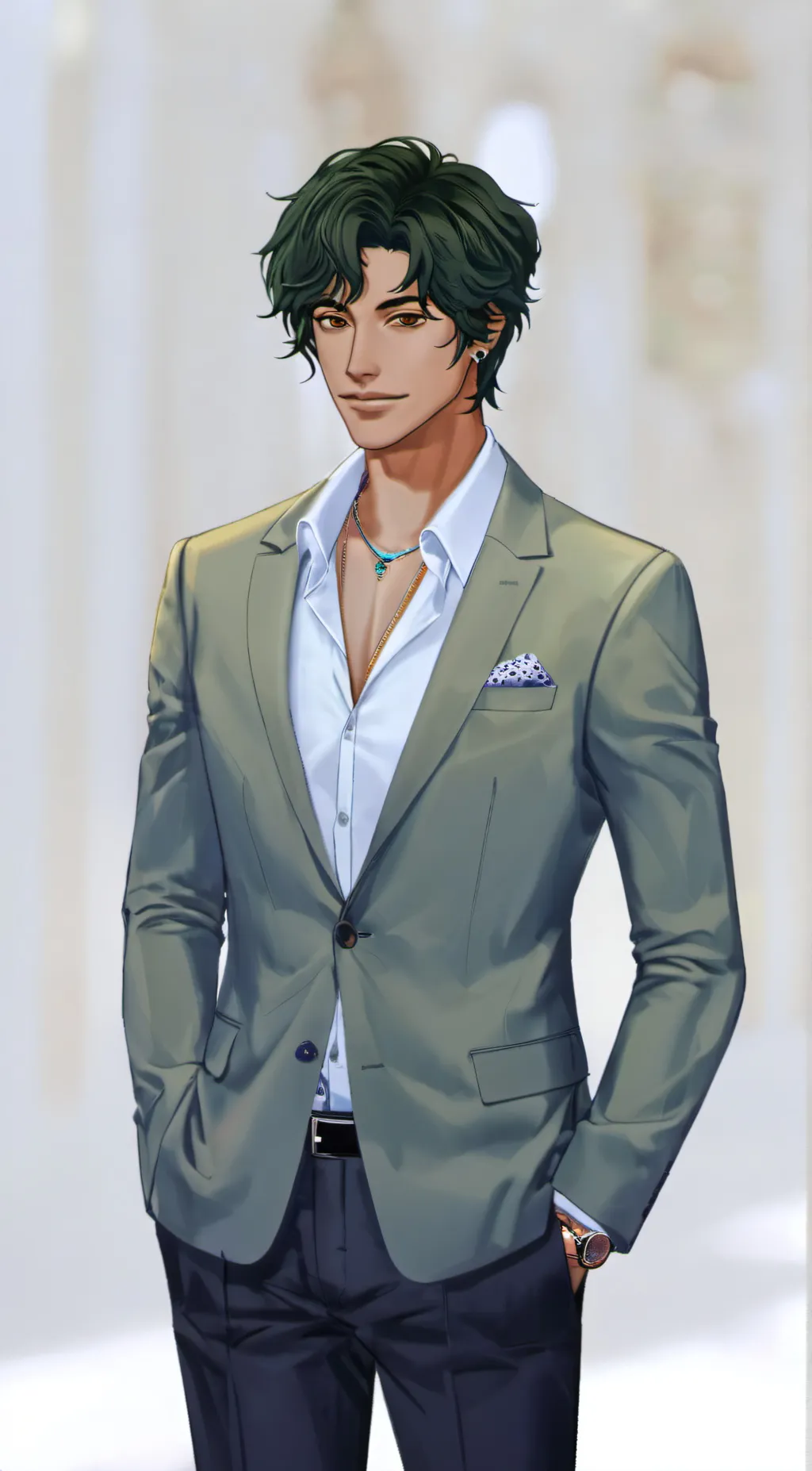 ai character: Niles background