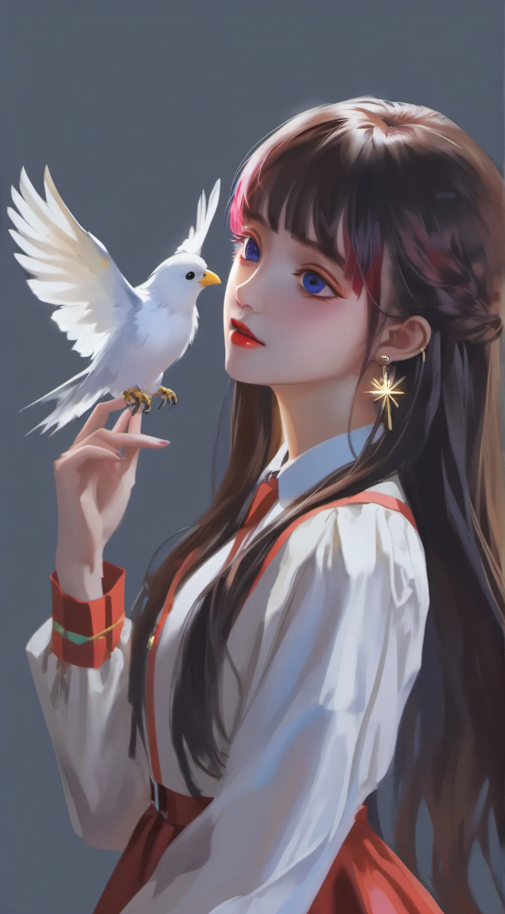 ai character: Lily  background