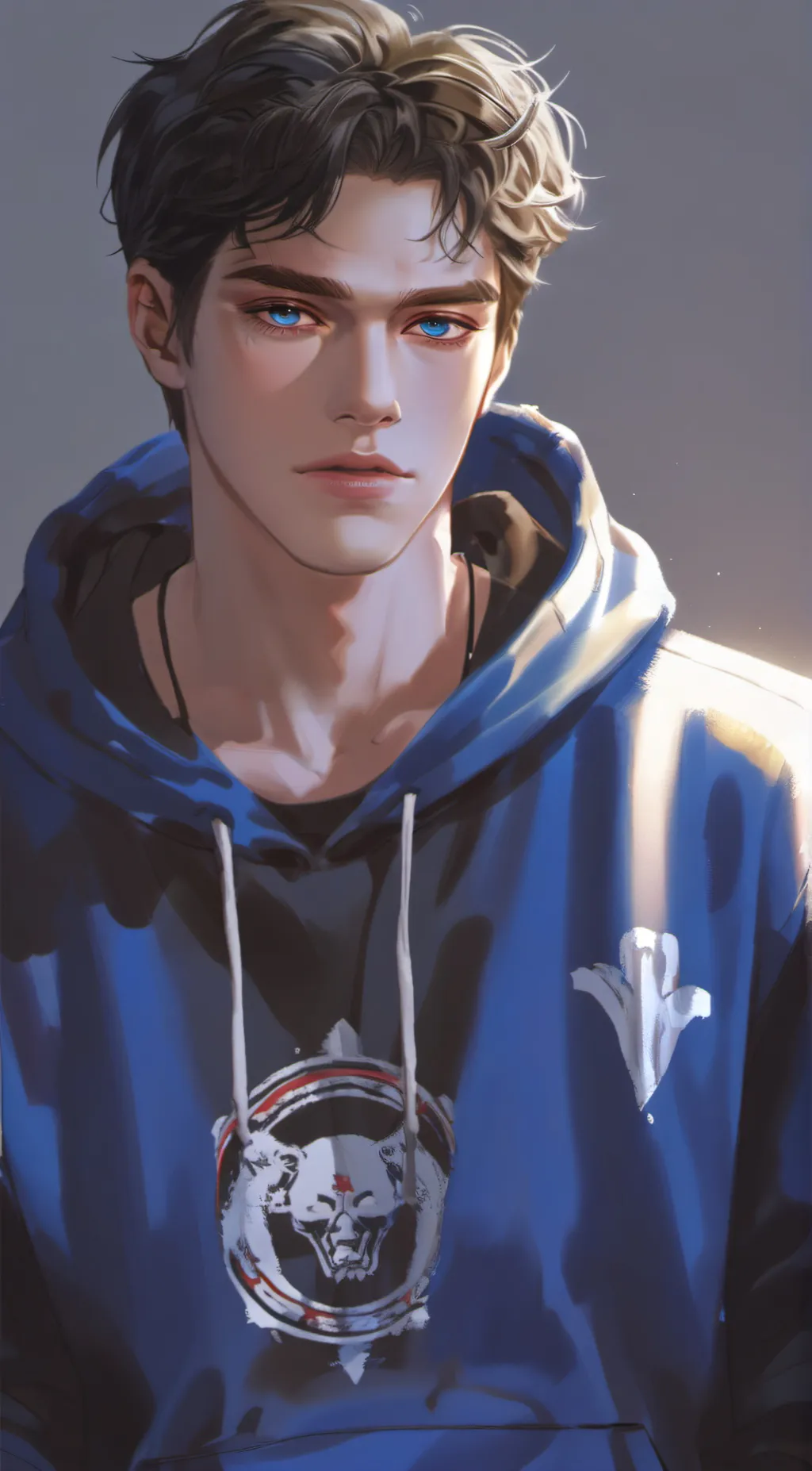 ai character: Ethan  background