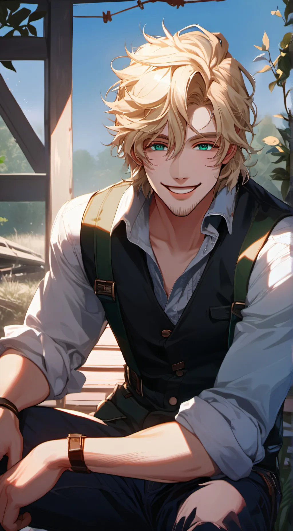 ai character: Scotty  background