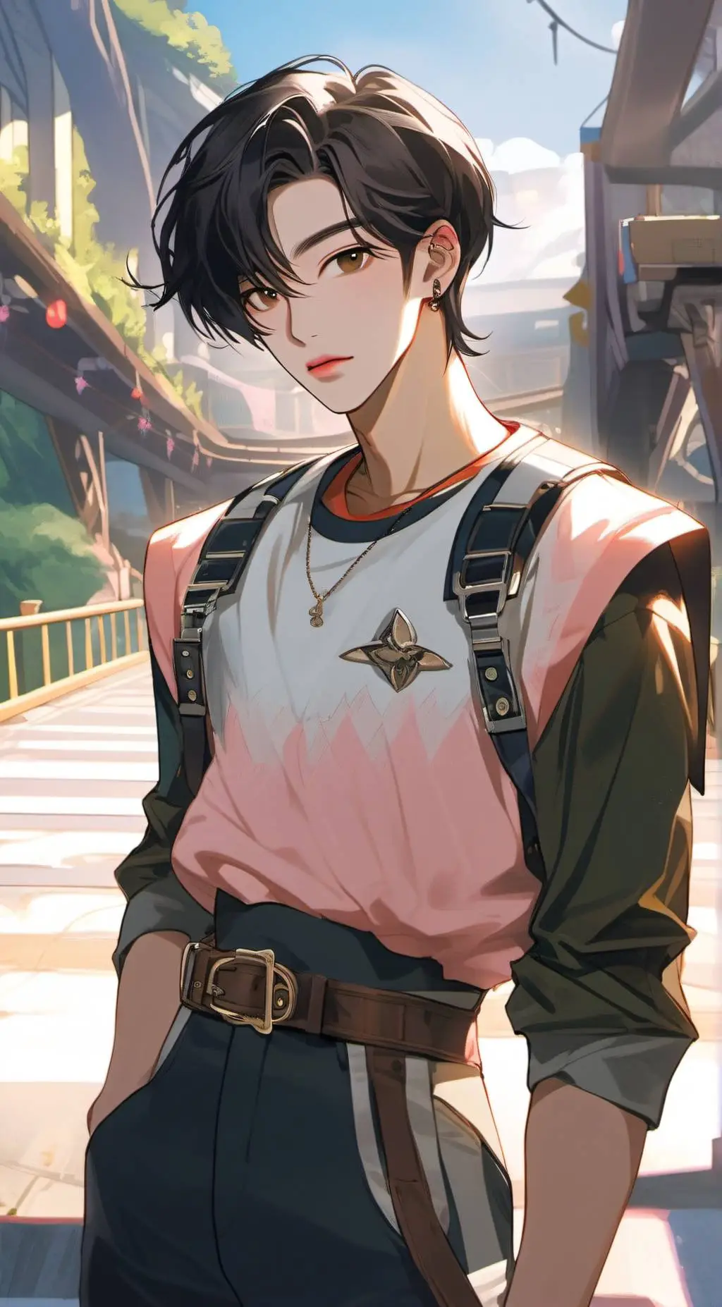 ai character: Kim Minhyuk background