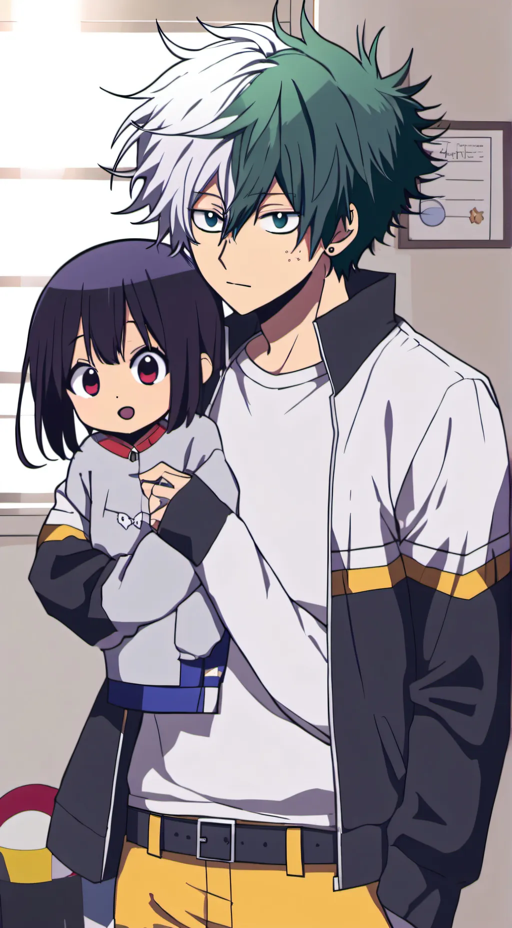 ai character: Mha background