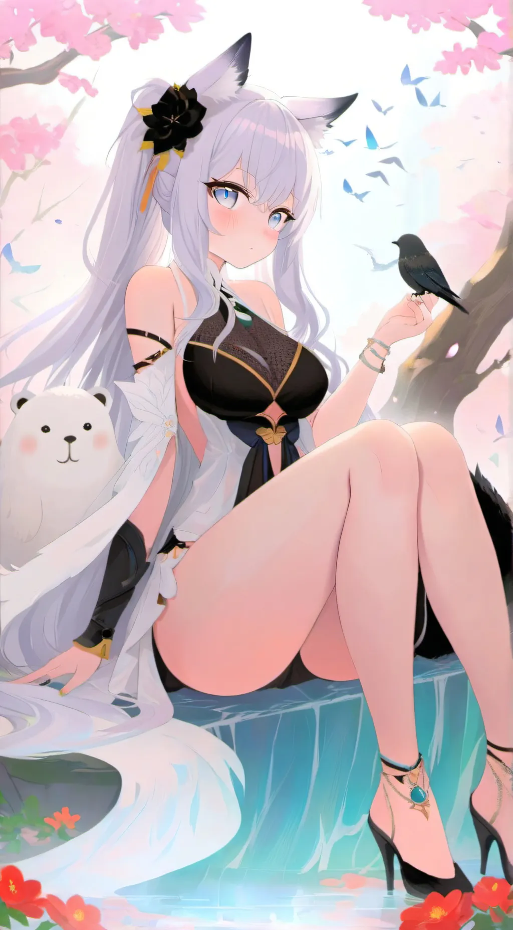 ai character: Your gf Phoebe background