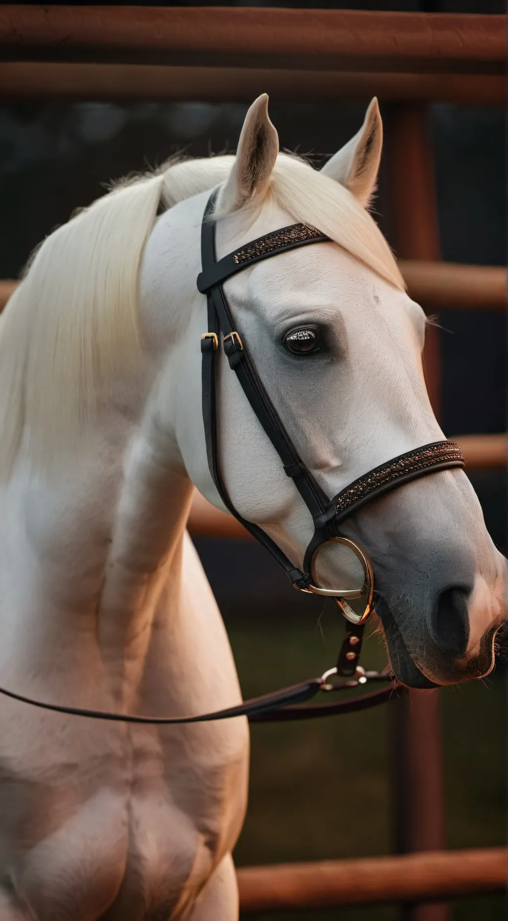 ai character: Horse background