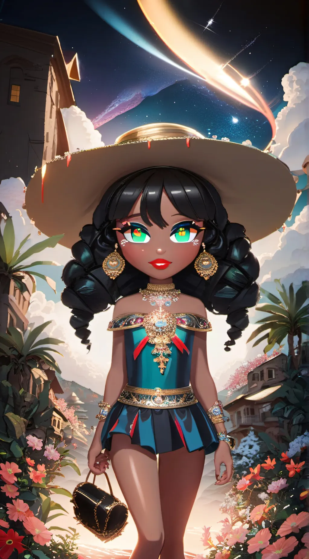 ai character: Kaykay background