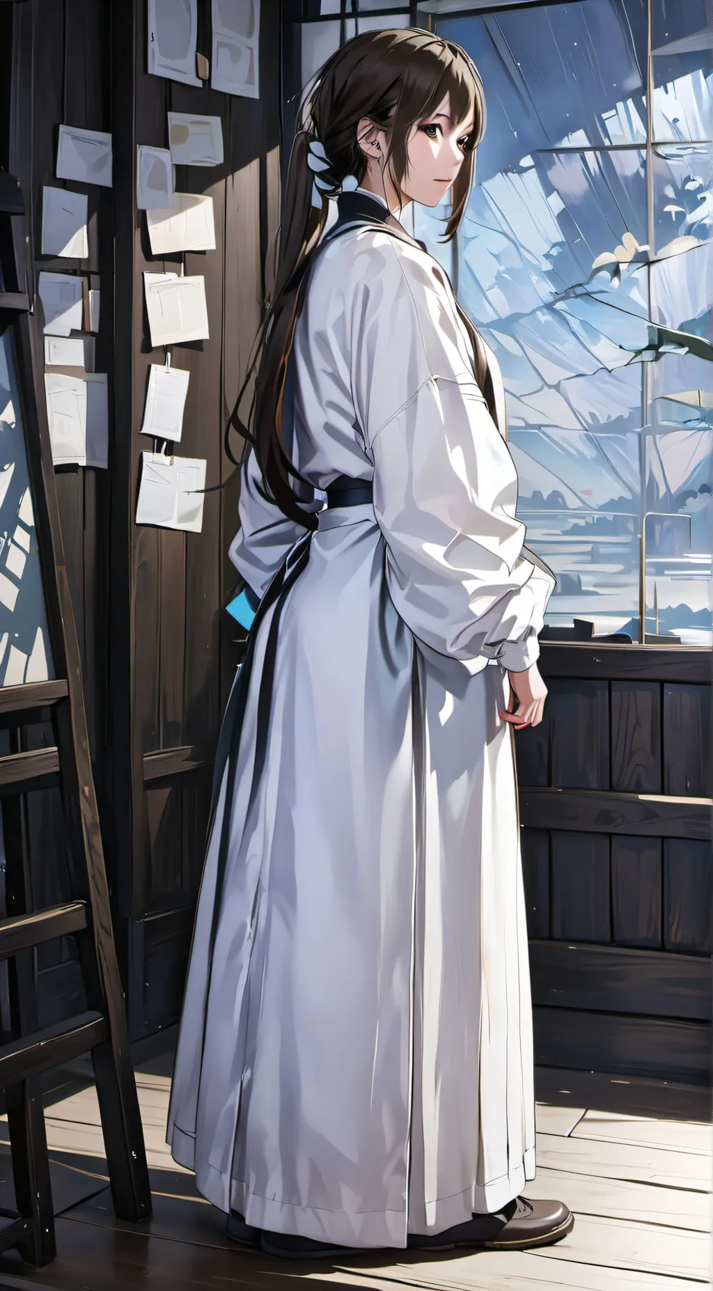 ai character: Hana background